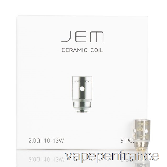 Bobines De Remplacement Innokin Jem / Goby Stylo Vape à Bobine En Céramique Jem 2.0ohm